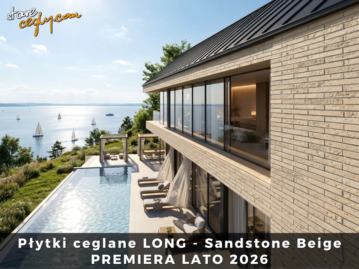 Płytki ceglane LONG - Sandstone Beige – PREMIERA LATO 2026