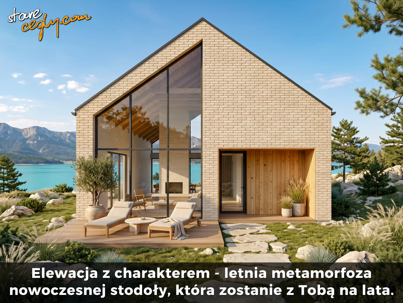 Letnia metamorfoza nowoczesnej stodoły, która zostanie z Tobą na lata.